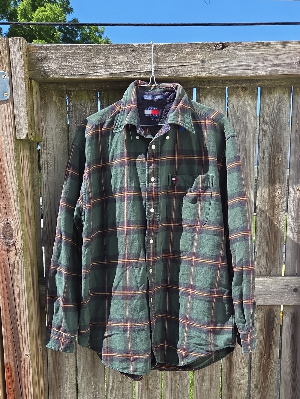 Tommy Hilfiger Plaid Button-Down Shirt